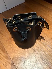 Borsa a secchiello a tracolla