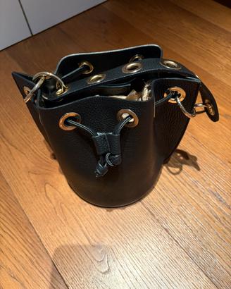 Borsa a secchiello a tracolla