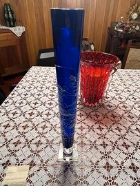 Vaso Murano Blu Cobalto - Vetreria Cenedese (Certi
