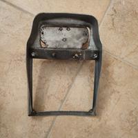 Portatarga vintage vespa faro basso