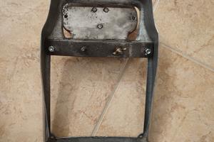 Portatarga vintage vespa faro basso