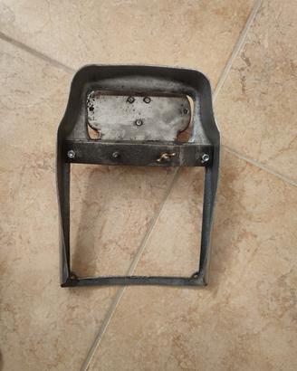 Portatarga vintage vespa faro basso