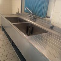 Lavello lavatoio inox professionale ZOPPAS