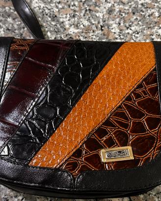 Splendida borsa vintage ecopelle
