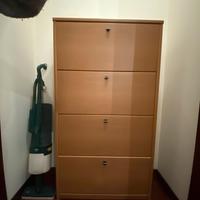 Scarpiera in legno grande