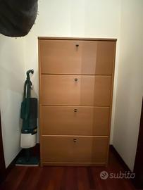 Scarpiera in legno grande