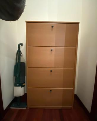 Scarpiera in legno grande