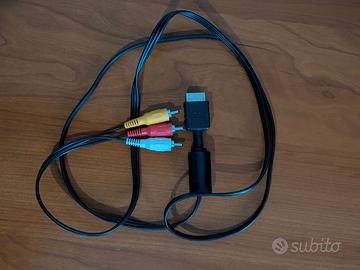 Cavo AV RCA Originale Sony PlayStation PS1 PS2 PS3
