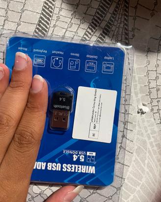 Adattatore USB Wireless Bluetooth 5.4