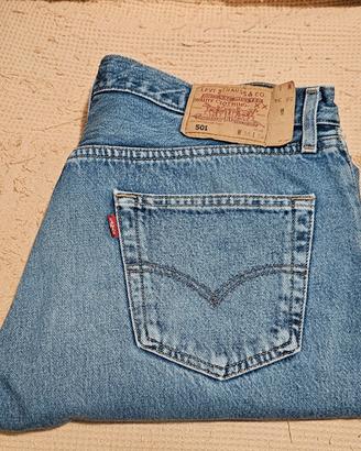 Levi's 501 Jeans Uomo taglio dritto W36 L34
