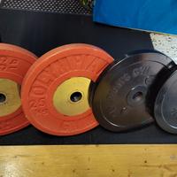 90kg Dischi Elite gommati Olympians 2x25 + 2x20