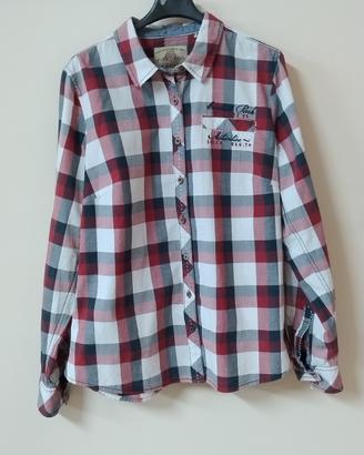 Camicia SOCCX Red a quadri - 100% Cotone 