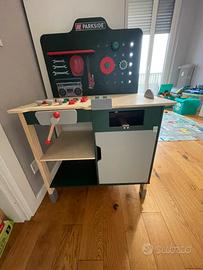Officina giocattolo Lidl Parkside legno
