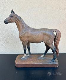 HELMUT DILLER (1911-1984) - CAVALLO IN LEGNO