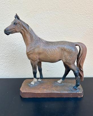 HELMUT DILLER (1911-1984) - CAVALLO IN LEGNO