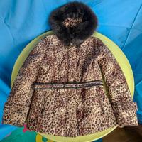 🐆 Giubbotto MABRUN Animalier | Tg 48 | Vera Pelle