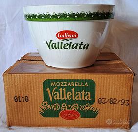 GADGET PUBBLICITARIO GALBANI ceramica 1980