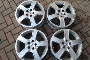 4 cerchi lega 16" Fiat 500L Tipo Doblò 