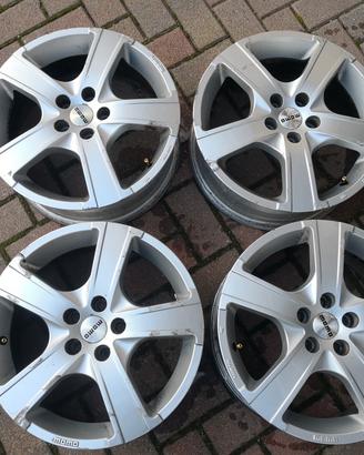 4 cerchi lega 16" Fiat 500L Tipo Doblò 