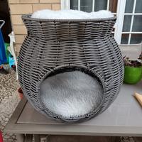 Cuccia vimini inusata