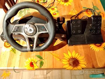 volante e pedale per PlayStation 4/3