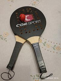 Racchette beach mare "