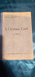 Charles Dickens A Christmas Carol Libro Antico Ing