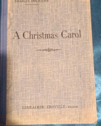 Charles Dickens A Christmas Carol Libro Antico Ing