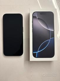 Iphone 16 pro Black Titanium 256 GB