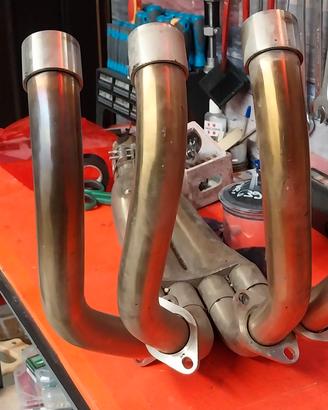 collettore acciaio cbr 600