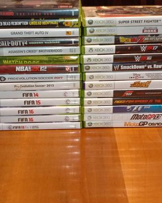 Lotto 27 giochi Xbox 360