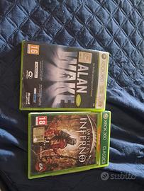 Dante’s Inferno e alan wake