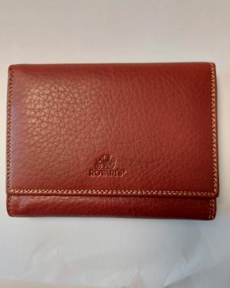 Portafogli Rovari's in pelle NUOVO 