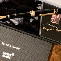 MontBlanc Stilografica Mozart Oro 14 Kt Nuova
