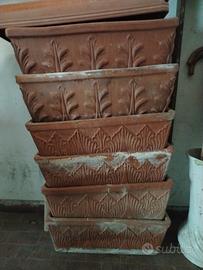fioriere in terra cotta 