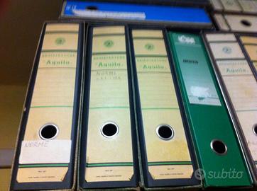 100 raccoglitori fogli a4 acquila con ganci