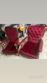 poltrone in stile classico vintage