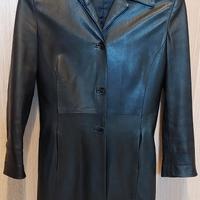 cappotto  in pelle da donna