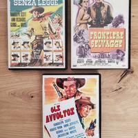 3 DVD Western TERRA DEI SENZA LEGGE Randolph Scott