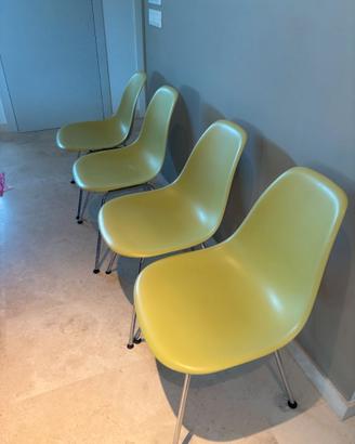 4 sedie eames di Vitra