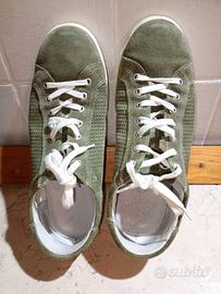 IGI&CO scarpe scamosciate verde salvia n.42