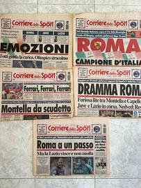 Corriere dello Sport 2000-2001 scudetto Roma 40 nm