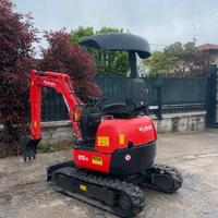E99 Mini escavatore Kubota U15 allargabile