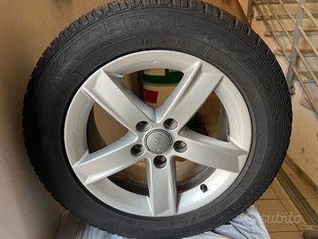 4 ruote complete invernali Good Year 225/55/16 con