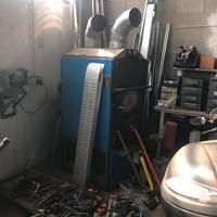 Stufa a legna ventilata