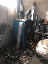 Stufa a legna ventilata