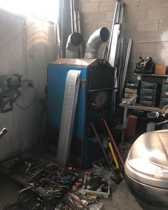 Stufa a legna ventilata