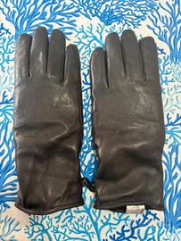 Guanti da combattimento in pelle nera Mk2