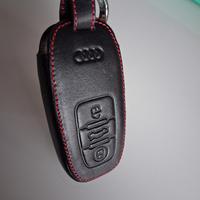 Custodia chiave Audi S line in pelle