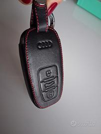 Custodia chiave Audi S line in pelle